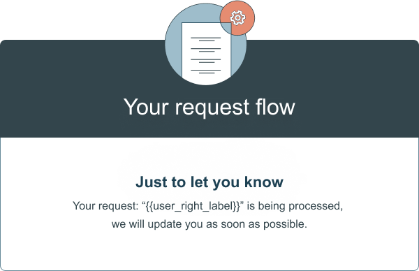 Process a privacy request