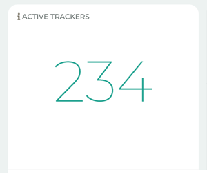 active trackers