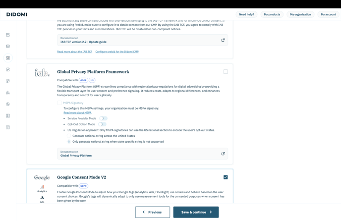 integrations-gpp-didomi-console